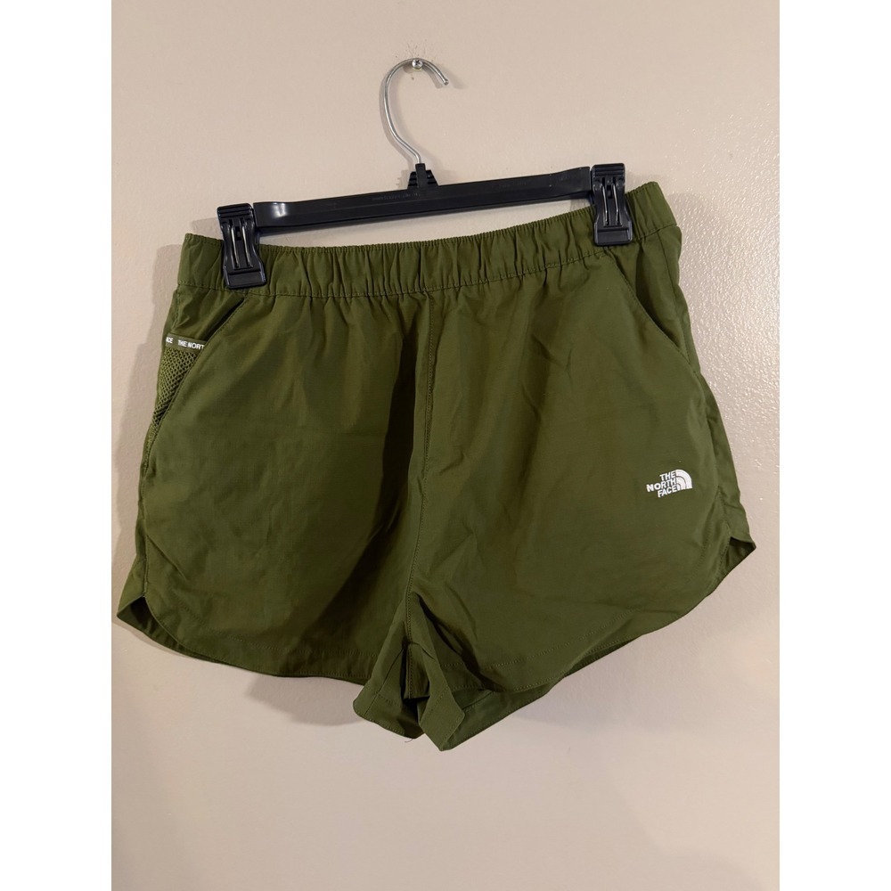 The North Face Womens Class V Water Shorts Olive Green Ripstop Medium